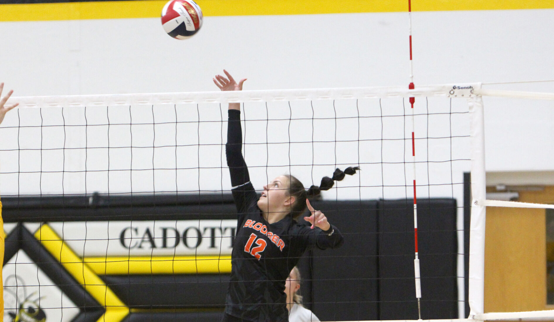 Bloomer at Cadott volleyball 9-13-22